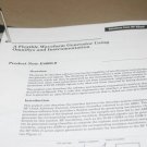 HP Hewlett Packard E4600-9 Product  note Flexible waveform generator Omnisys In
