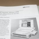 HP Internet Advisor ATM Technical specs +  Product Brochure overview  Manual