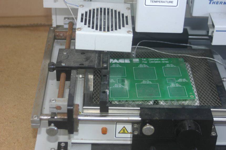 PACE TF-2000 BGA/CSP Reflow Rework System 2000P/2000B Base +2000R Pre ...