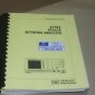 Hewlett Packard HP 8756A Scalar Network Analyzer service Technical repair Manual