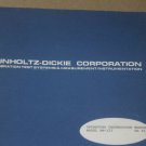 Unholtz Dickie AM-123  Vibration test Instruction Operating Guide Manual