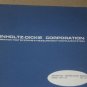 Unholtz Dickie AM-123 Vibration test Instruction Operating Guide Manual