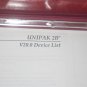 Data IO I/O Unipak 2B V20.0 Programmer Instruction Device List Guide Manual