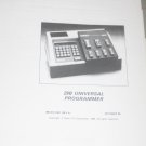 Data IO I/O 29B Universal Programmer Operating/Maint/Cal Guide Manual