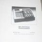 Data IO I/O 29B Universal Programmer Operating/Maint/Cal Guide Manual