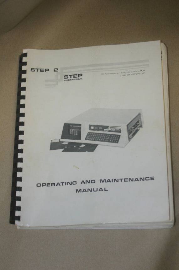 Step 2 Engineering Operating Instruction Guide Maintenance Manual