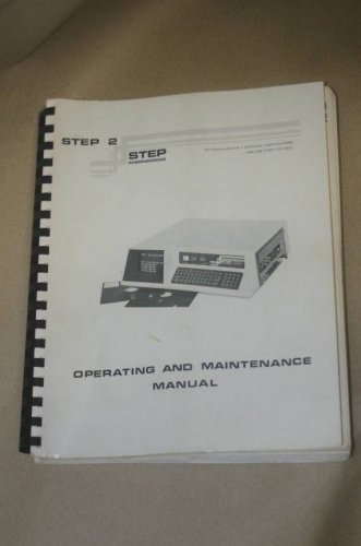 Step 2 Engineering  Operating Instruction Guide Maintenance Manual