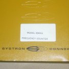 Systron Donner 6241A-6244A Fequency counter Operation Instruction Manual