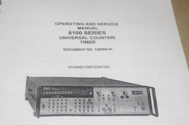 ST Systron Donner 6100 Universal Counter Timer Operating/service Manual