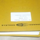 Systron Donner 8155 Timing Terminal unit Instruction Service Guide Manual