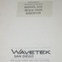 Wavetek 802 50MHz Programmable Pulse Generator Prel Instruction Operation Manual