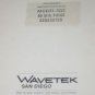 Wavetek 802 50MHz Programmable Pulse Generator Prel Instruction Operation Manual