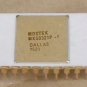 NOS RARE Mostek MK50321P-1 Microprocessor Integrated Circuit  IC Gold Trace MK-F