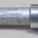 narda 3 dB ATTENUATOR 757C-3 TYPE N RF HAM TEST dc-12.4GHz 3dB Fixed Attenuator