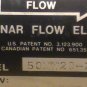 Meriam 50MW20-2 2" Laminar Flow Element used