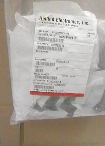 Lot (10) NEW AMP Amphenol PCD USBFTV7PE1G metal circular usb 2.0 Field connector