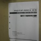 Yamaha Motif-Rack ES Tone Generator Overall Circuit Diagram
