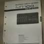 Yamaha MT100 Multitrack Cassette Recorder Service Manual