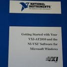 Nat  Instr. Getting Starting on  VXi-AT2010 & NI-VXI Software  Windows Manual;