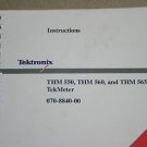 TEK Tektronix  THM 550/560/565 Tel Meter Instructions Manual