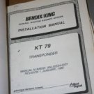 Bendix King KT79 Transponder Installation Manual KT-79 XPDR