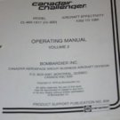 Canadair Challenger CL-600-1A11 Operating Manual PSP606 Volume 2