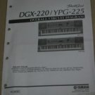 Yamaha Portable Grand DGX-220/YPG-225 Overall Circuit Digram