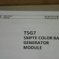 TEK TSG7 SMPTE Color Bars Generator Module Instruction Manual