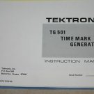 TEK TG 501 Time Mark Generator Instruction Manual
