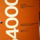 HP 64000 Logic Development system installation configuration reference Manual