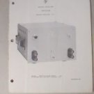 HP Amplifier 450AR/450A Operating and Service Manual