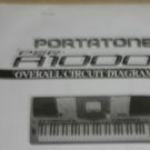 Yamaha PSAR-A1000 Portatone  Overall Circuit Diagrams