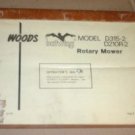 Woods D315-2, & D210R-2 Rotary Mower Operators Manual