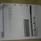 Yahama MM8 Music Synthesizer Overall Circuit Diagram