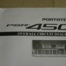 Yamaha Portatone PSR-450 Overall Circuit Diagarams