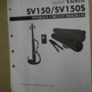 Yamaha SV150/SV150S  Sillent  Violen   Overall Circuit Diagtam