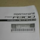 Yamaha PSR-A300 Portatone Overall Circuit Diagram