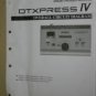 Yamaha DTXPRESS IV Drum Trigger Module Overall Circuit Diagram