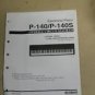 Yamaha P-140/P-140S Electronic Piano Overall Circuig Diagram