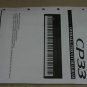 Yamaha CP33 Stage Piano Overall Circuit Diagram