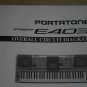 Yamaha PSR-E403 Portatone Overall Circuit Diagram