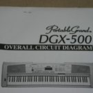 Yamaha DGX-500 Portable Grand Overall Circuit Diagram