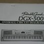 Yamaha DGX-500 Portable Grand Overall Circuit Diagram