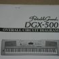 Yamaha DGX-500 Portable Grand Overall Circuit Diagram