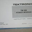Tek Tektronix  TM 506 Power Module  Instruction Manual