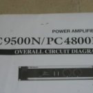 Yamaha PC9500N/PC4800N Power Amplifier Overall  Circuit Diagram