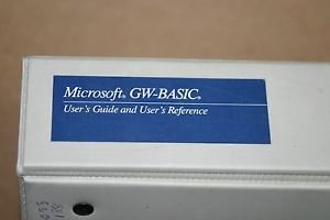 Microsoft GW-Basic User's Guide & User's Reference Manual