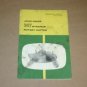 JD John Deere 307 Gyramor Rotary Cutte Operators Manual