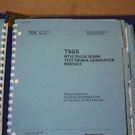 TEK TSG5  NTSC Linearity Test Signal Generator  Instruction Manual