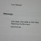 Tek TDS 500B,TDS 600B, TDS 700A Digitizing Oscolooscope User Manual